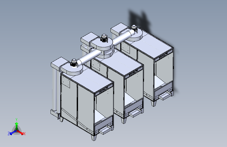 后处理干燥设备设计模型