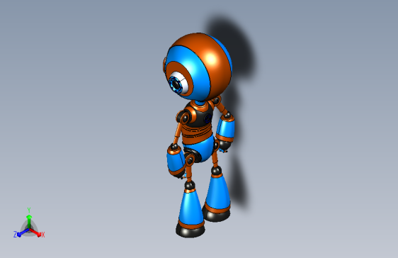 机器人ROBO三维模型