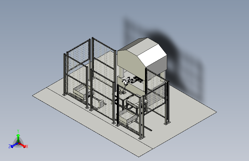 机器人冲床自动上下料方案