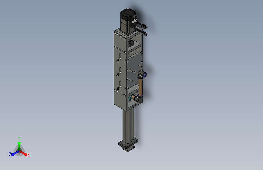 机械手常用的立轴结构