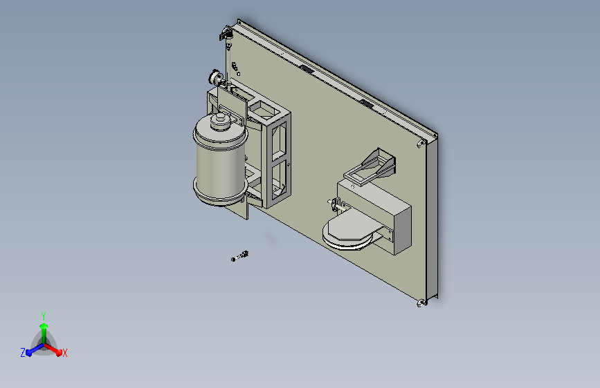 绞车滚筒试验台