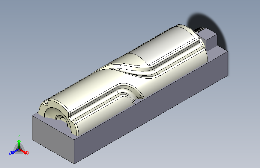景田百岁山矿泉水瓶建模