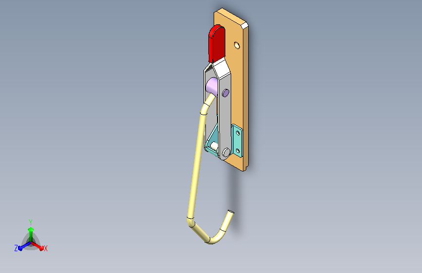 快速夹钳设计模型