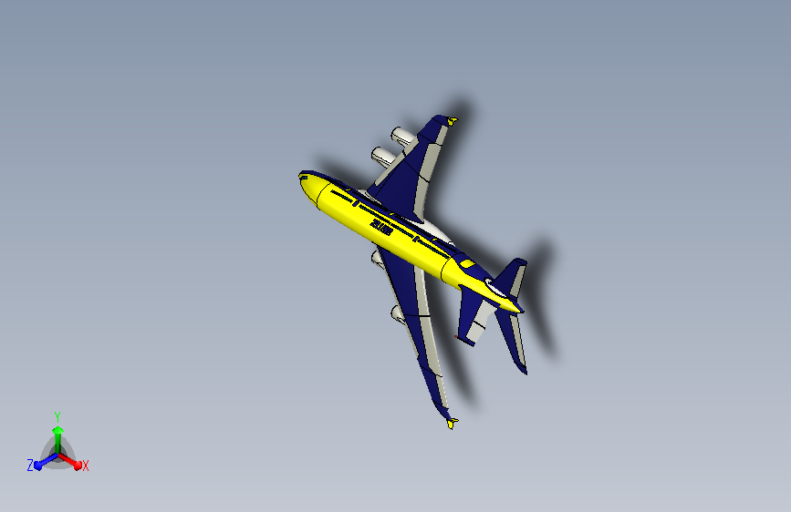 空客A380飞机模型