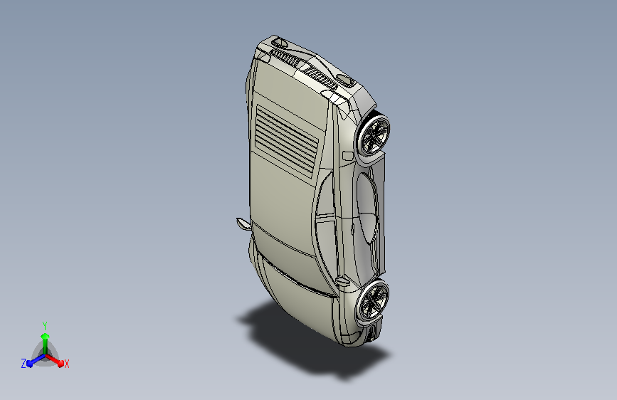 兰博基尼超跑外观造型模型