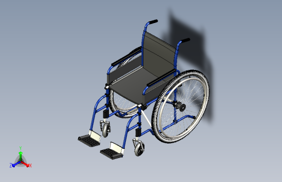 轮椅模型