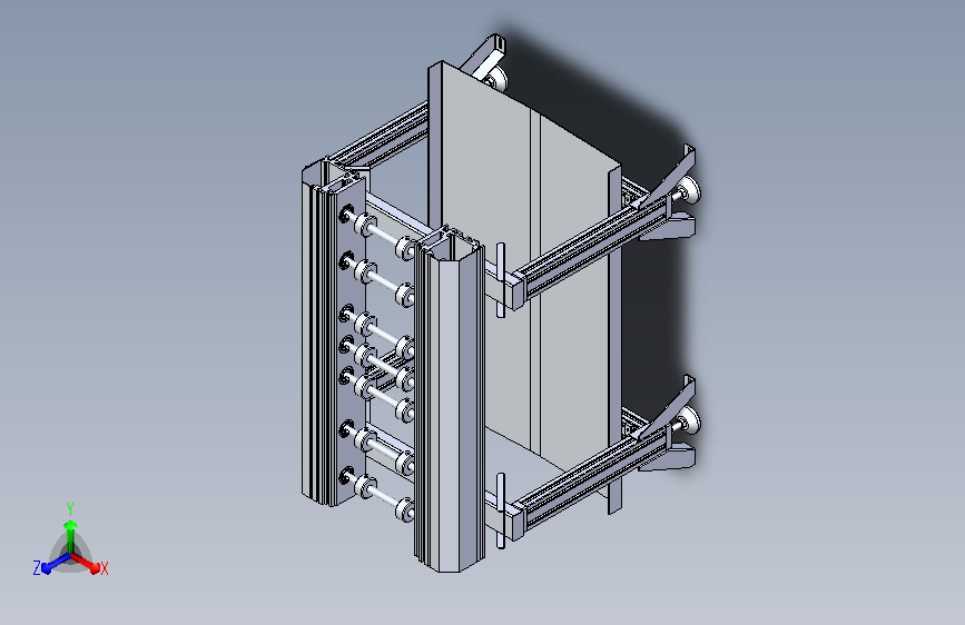 铝型材辊道输送机