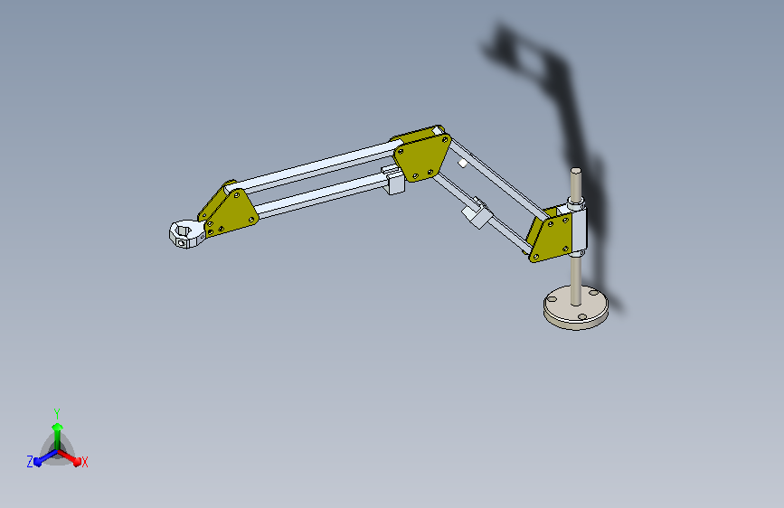 气动攻丝机铰接臂
