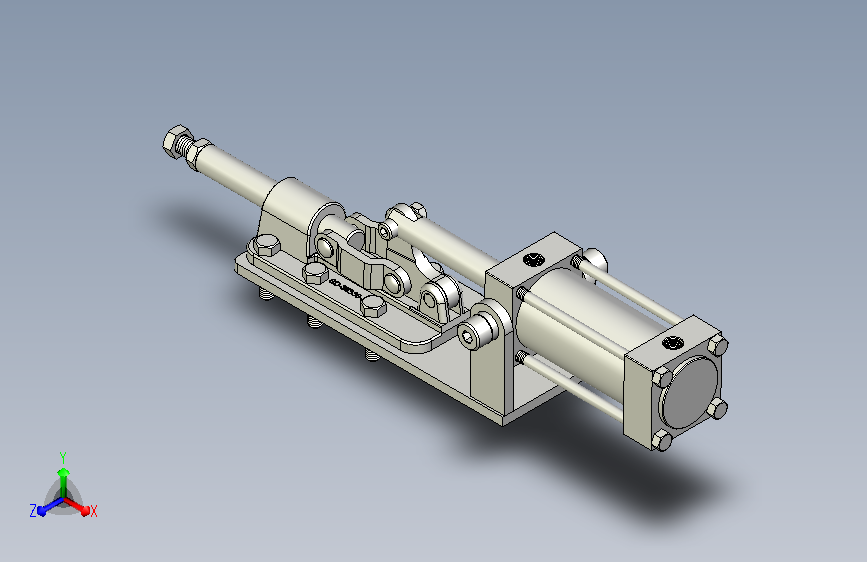 气动式快速夹钳