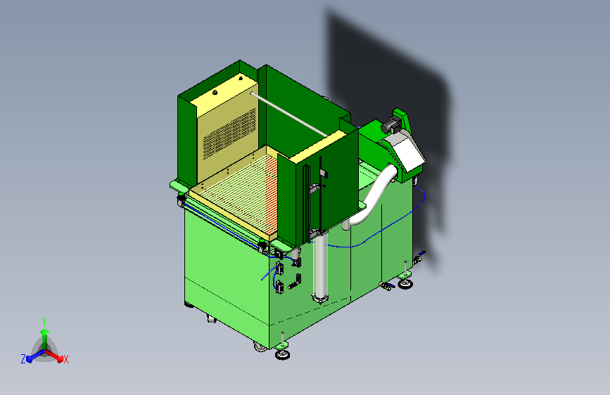清洗机三维模型