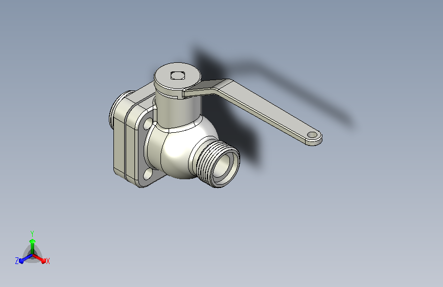 球阀_完整装配件