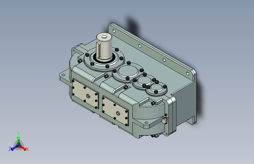 三级减速器ZSY160