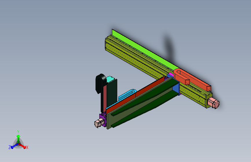 三轴搬运焊接机械手