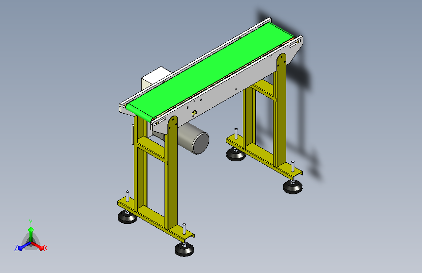 输送机设计模型