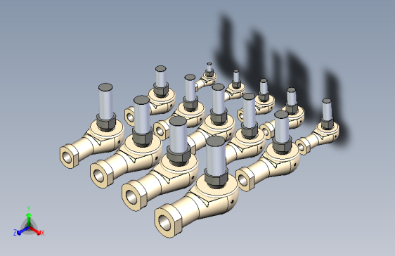 弯杆形球头杆端关节轴承
