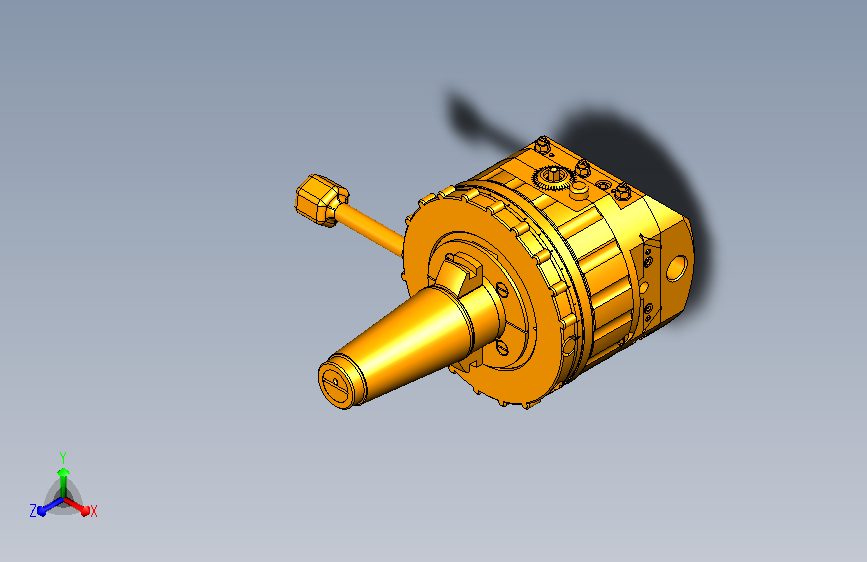 万能镗头(爆炸图，多种格式)