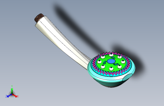 五功能手提喷雾花洒