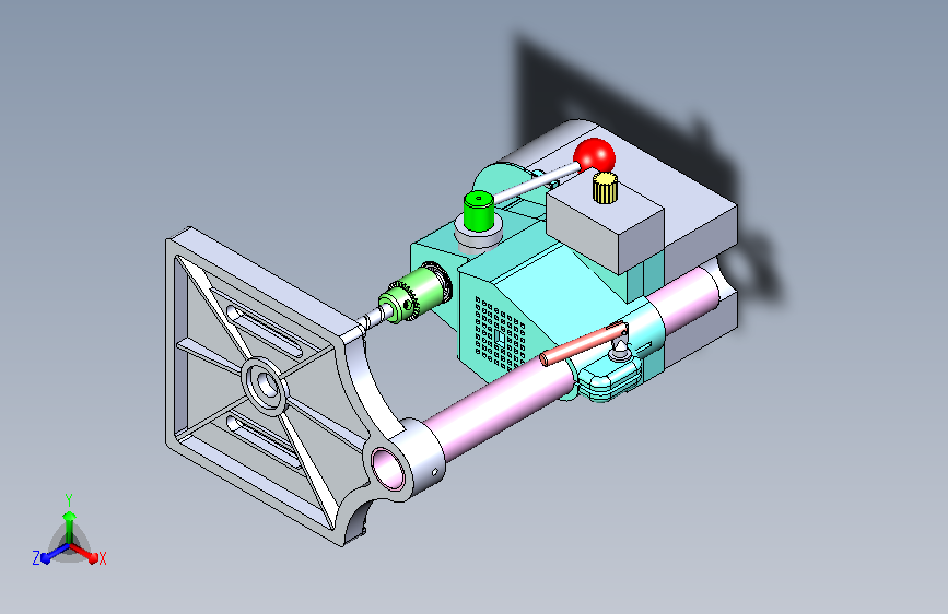 小型手摇钻床穿孔机