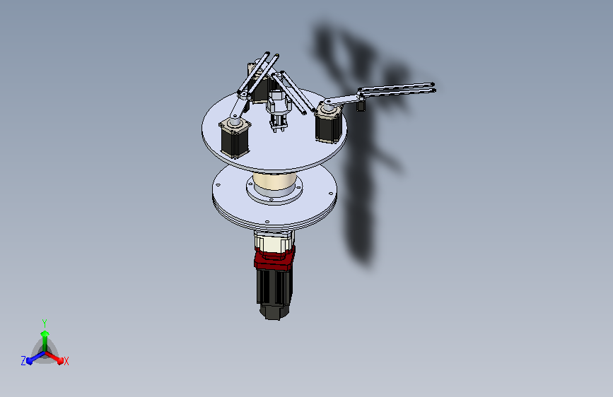 旋转式并联机械手
