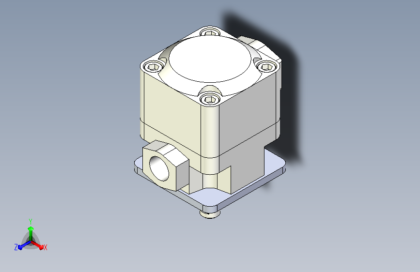 叶片泵（第六届全国三维制图大赛赛题）