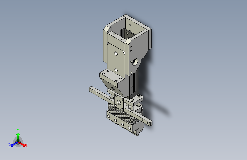 液晶屏手动bonding机压头机构