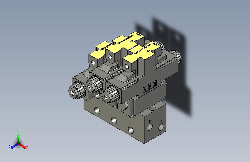 液压电磁阀阀组