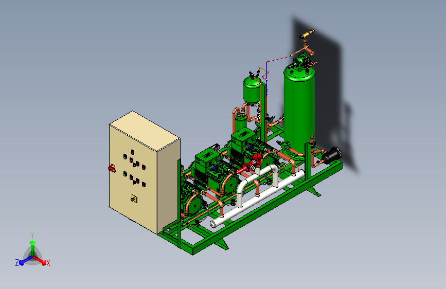 压缩机内部结构图