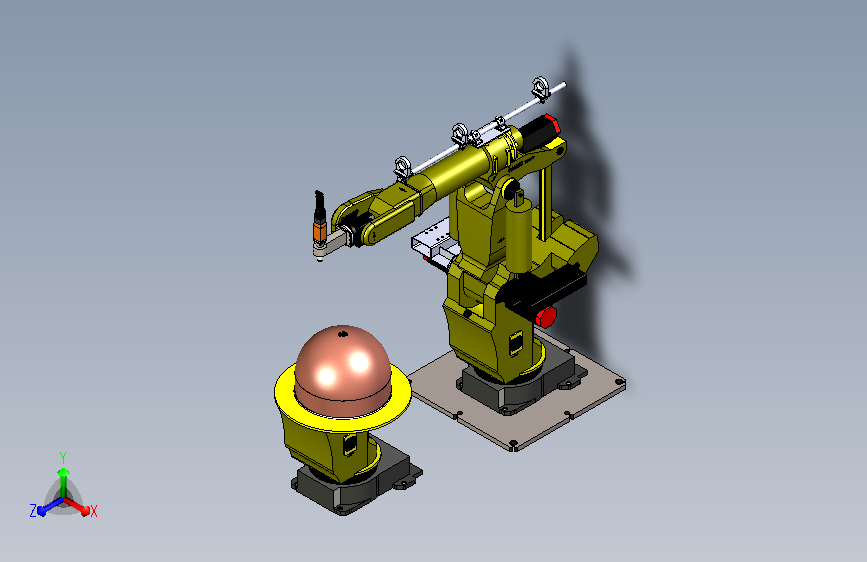 一款工业机器人