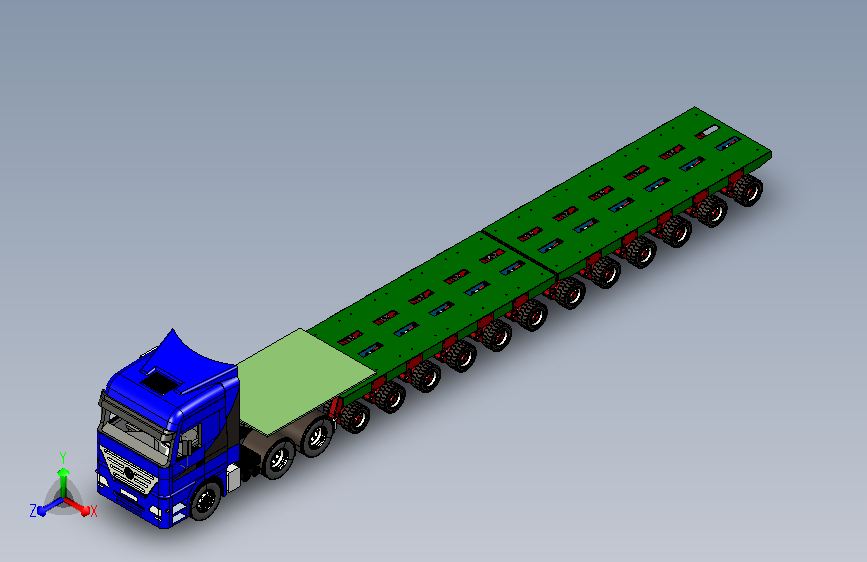 桥梁运输车 1196403==wb20