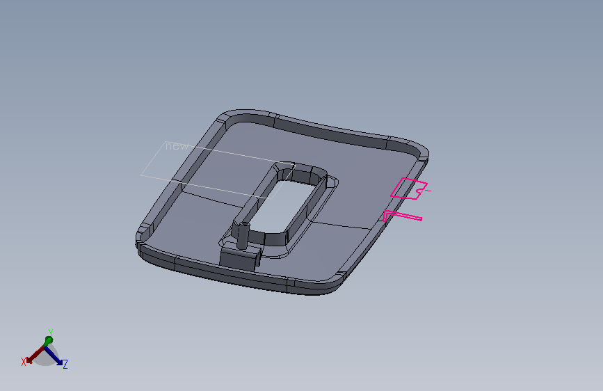 具有特征的塑料件