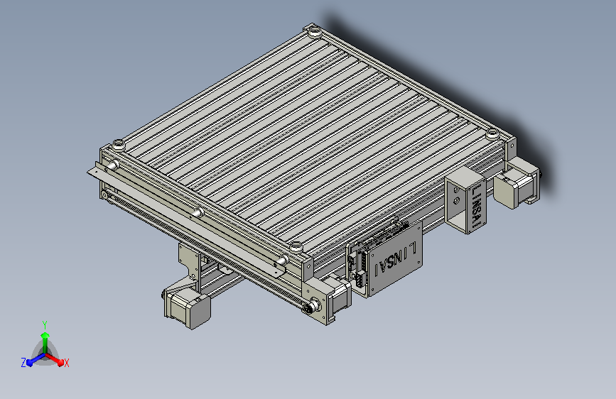 一款激光切割机