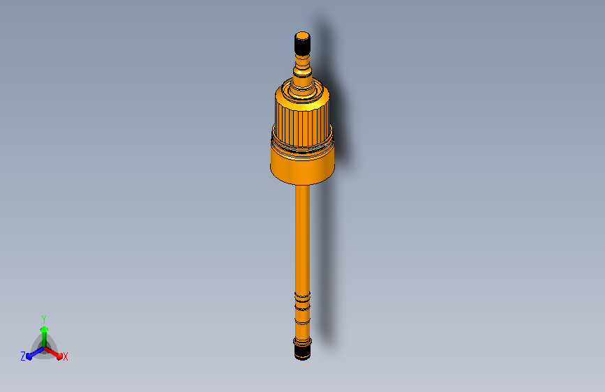 越野车后桥传动轴