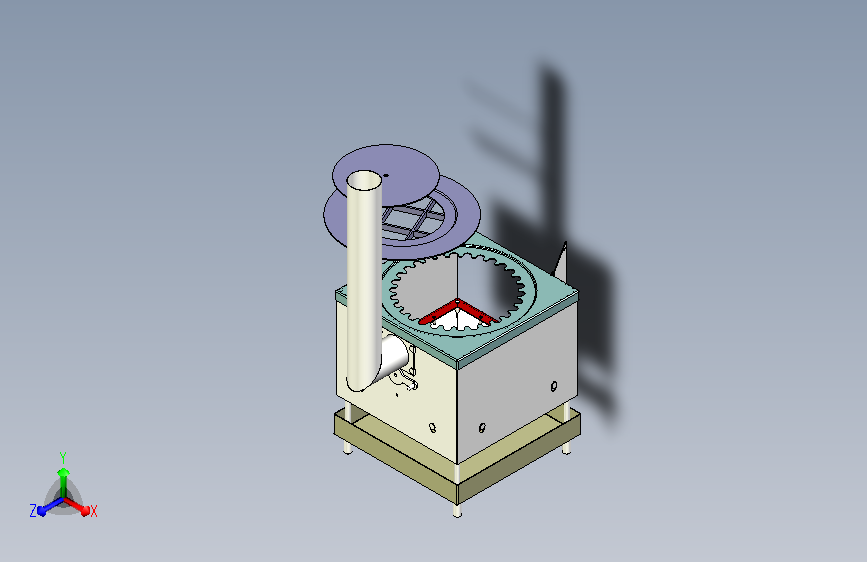 折叠式野炊柴火炉