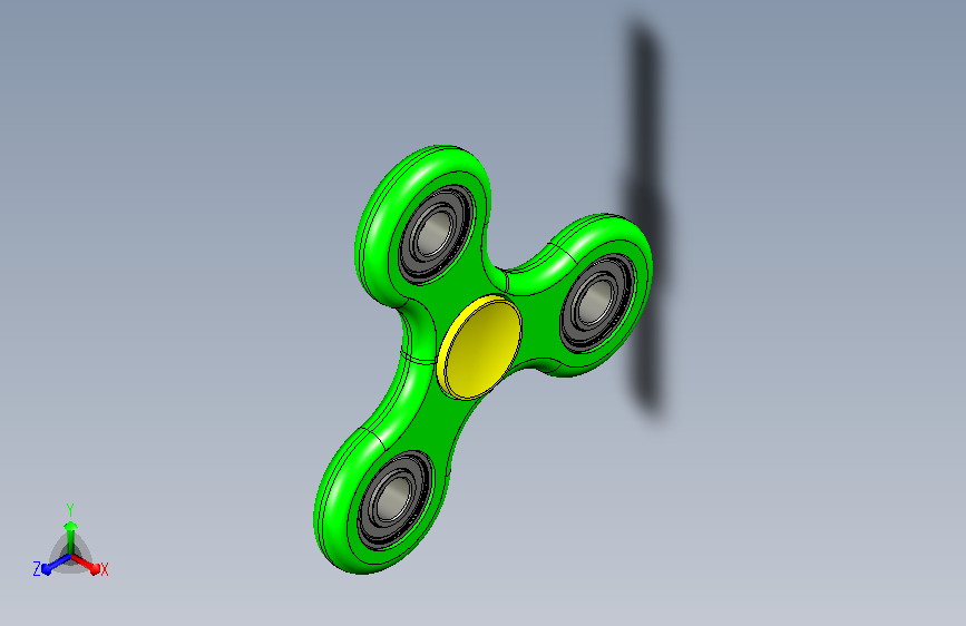 指尖陀螺，可3D打印出来自己玩