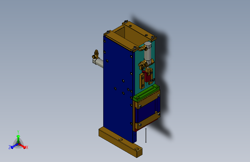 轴零件料仓下料机构