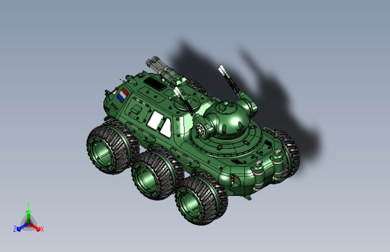 装甲车模型
