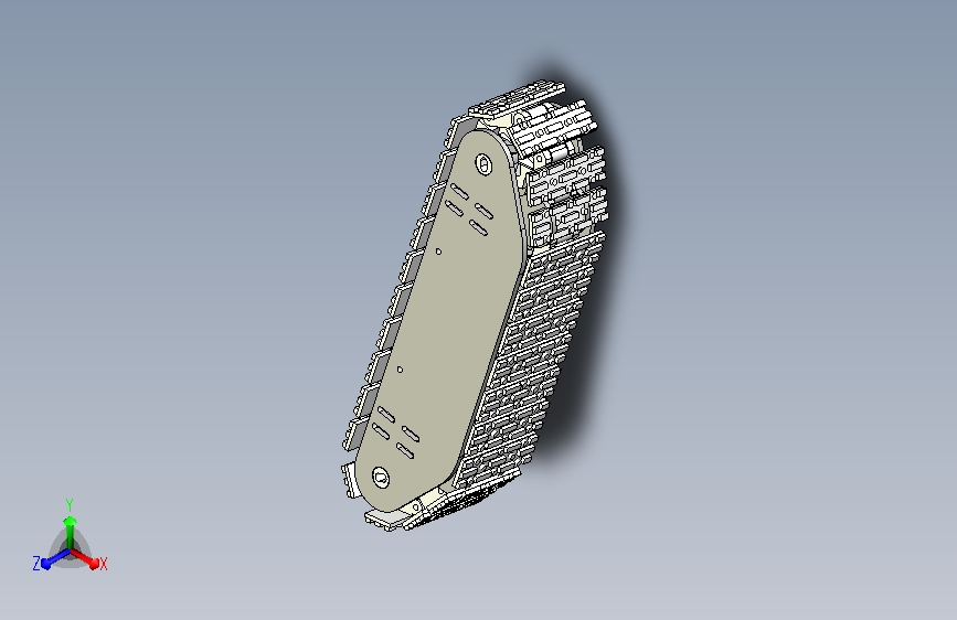 自制3d打印坦克履带