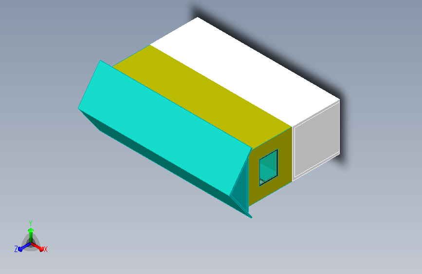 拌合站操作室模型图