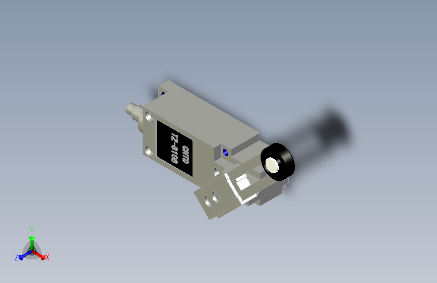 昌得CNTD TZ-8108行程开关3D模型