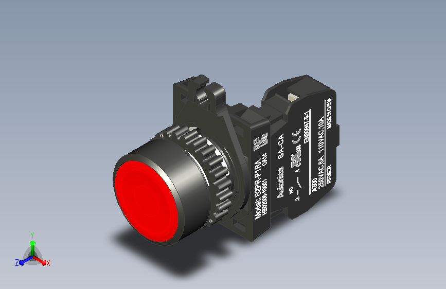 常用配件按钮S2PR-P1RA - Autonics