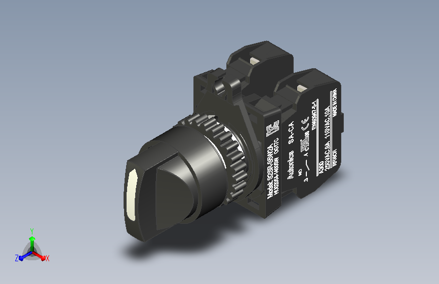 常用配件按钮S2SR-S5W2A - Autonics