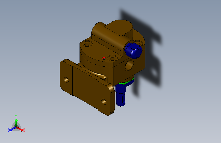 齿轮油泵proe设计
