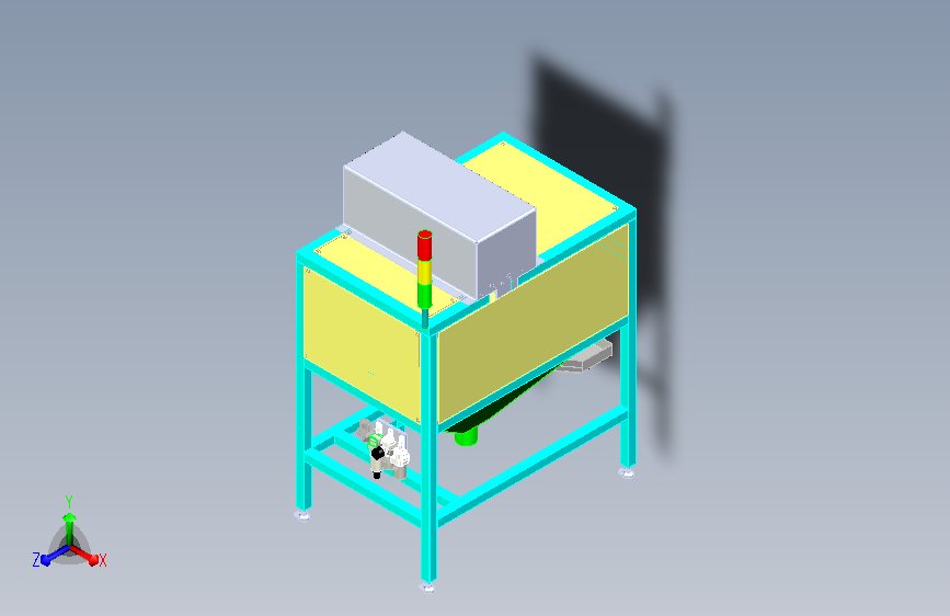 齿轮清洗机设计模型