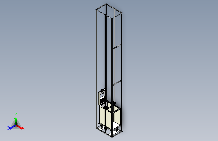 电梯升降原理（传动解析图）