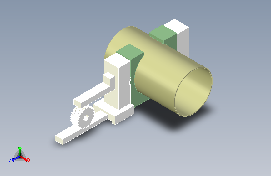 定心夹具设计模型