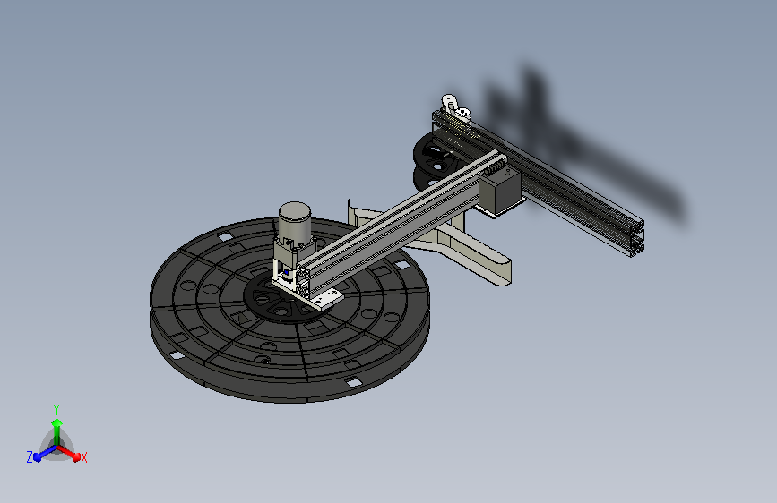 放料收纸带机构