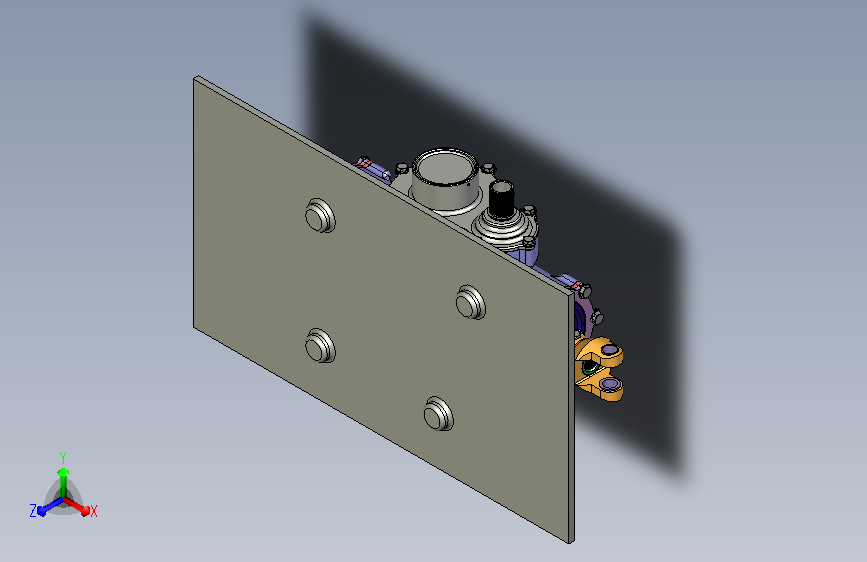 飞机翼改变方向的传动原理