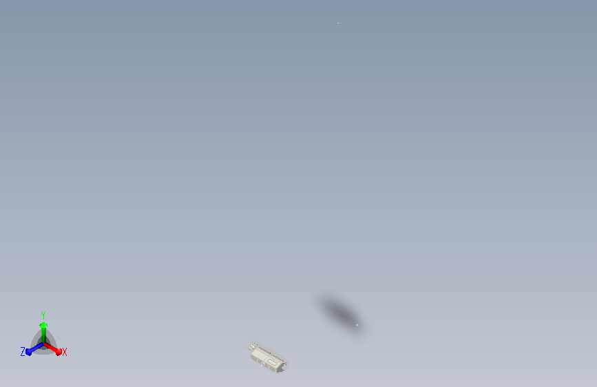 工业卧式搅拌机模型