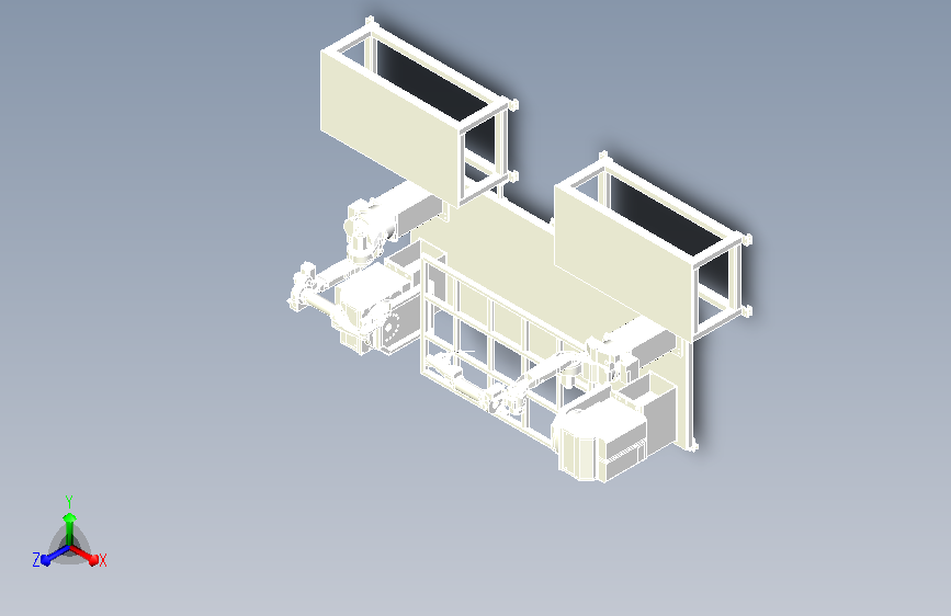 焊接机器人三维模型