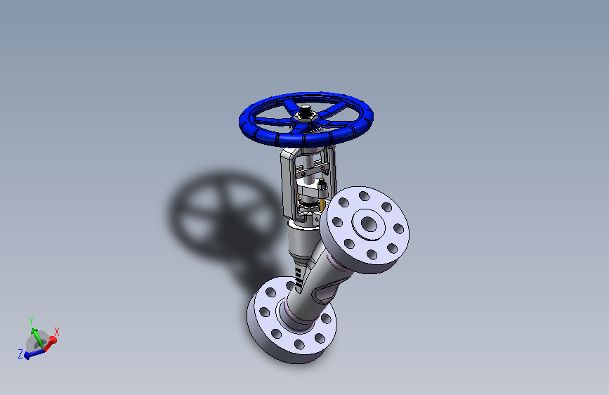 Y型自密封截止阀 1653680===wb70